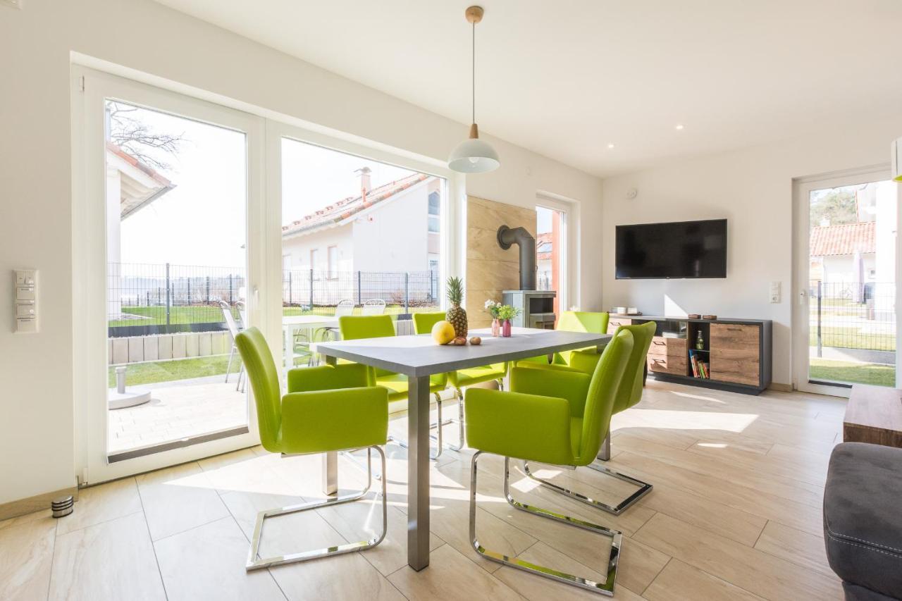 Ferienhaus Fuer Die Ganze Familie - Kamin-Sauna-See Krakow am See Ngoại thất bức ảnh